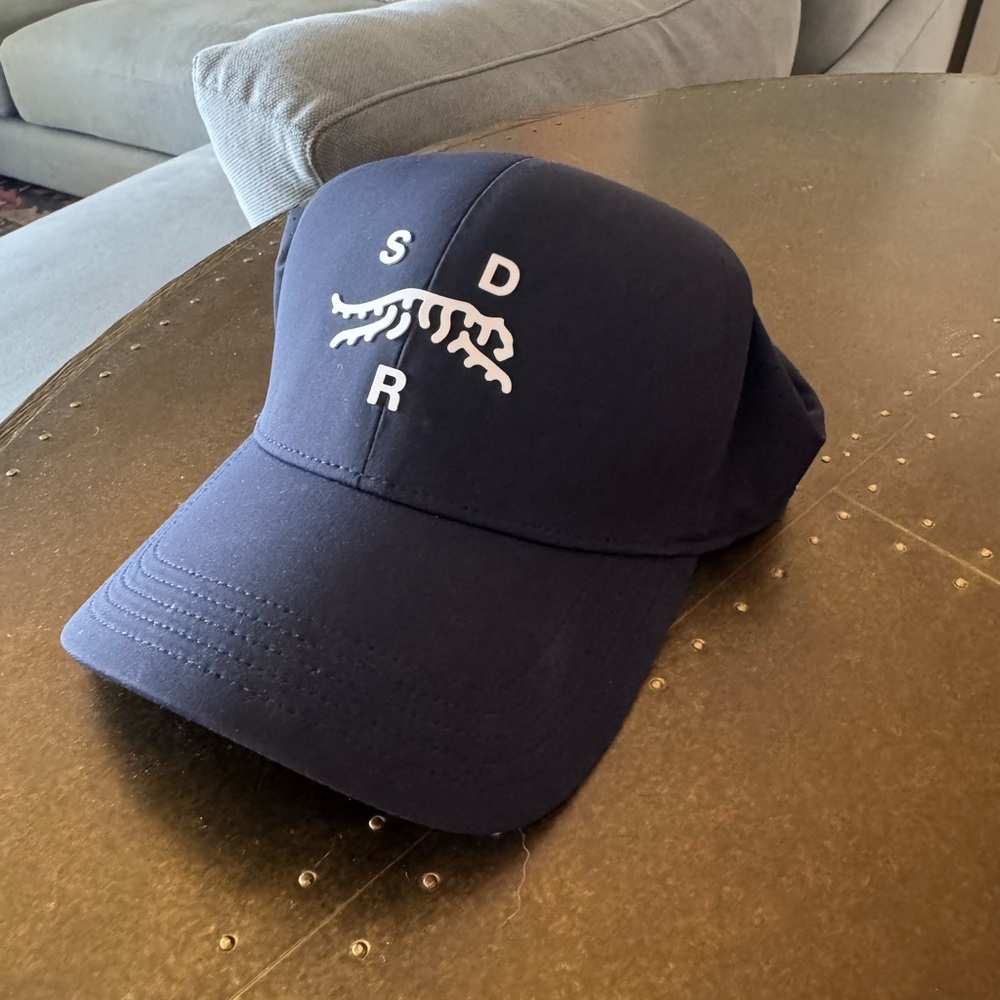 Navy Sun Day Red Golf Hat